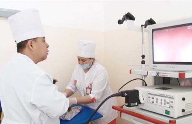 В Центральной больнице Балхаша появился новый аппарат ФГДС | Оркен-Media