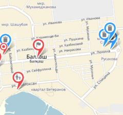 карта проблем Балхаша