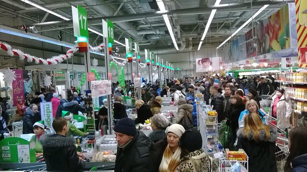 Магазины Перед Новым Годом